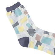 Textured shape socks